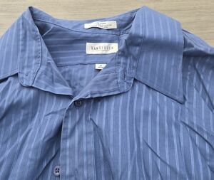 Van Heusen Men's Slate Pinstripe Shirt